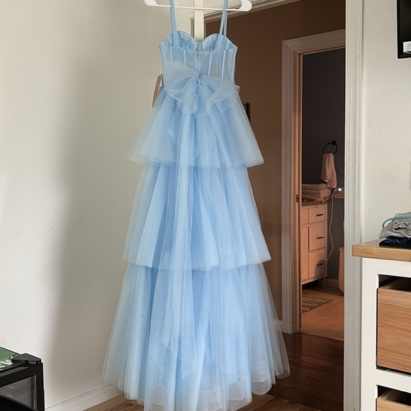 Dresses Stacees Baby Blue Prom Dress Poshmark — free download
